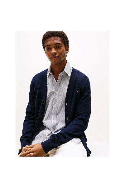 Tommy Hilfiger Th Mw0mw33111 Essentıal Cotton Cardıgan Erkek Sweaters