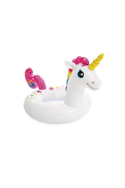 rexa Large Animal-Themed Inflatable Swim Ring for Kids – 107x58cm Pool Float