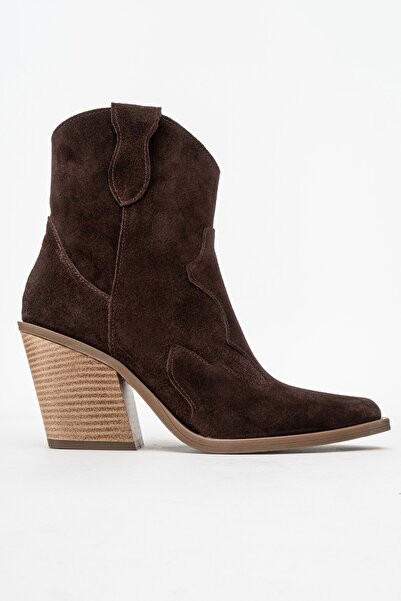 Zeynep Sıradağlı Wemma Kadın Bot Kahve Süet
