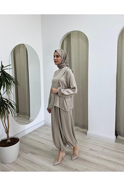 Zems Cupra Şalvarlı Takım Taş 2t006