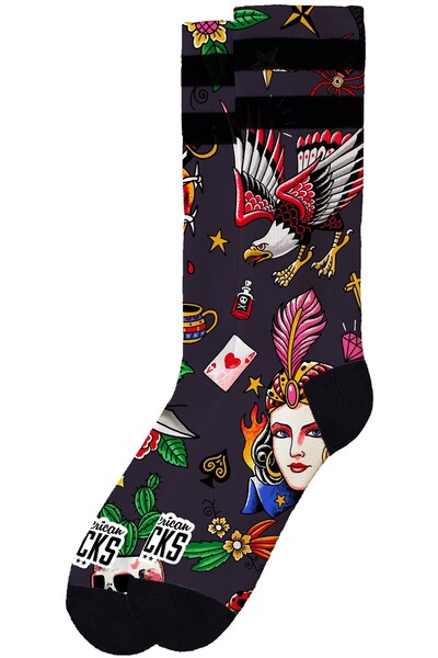 American Socks Κάλτσες Sorcerer Mid High Sg