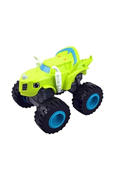 choice2 Green Classic Blaze Cars Model Inertia Diecast Vehicles Racing Figure Blaze Toys for Children Monste