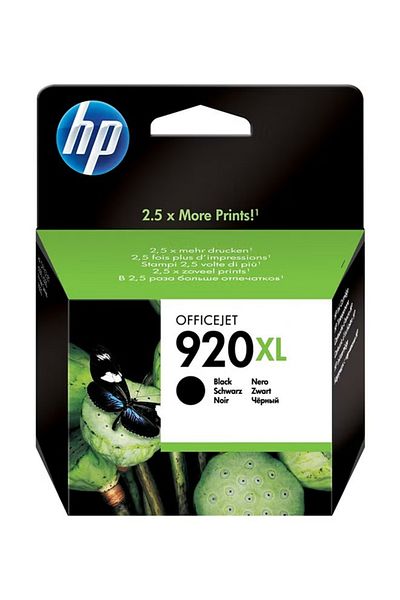 HP 920XL High-Yield Black Inkjet Printer Cartridge – Sharp & Efficient Printing