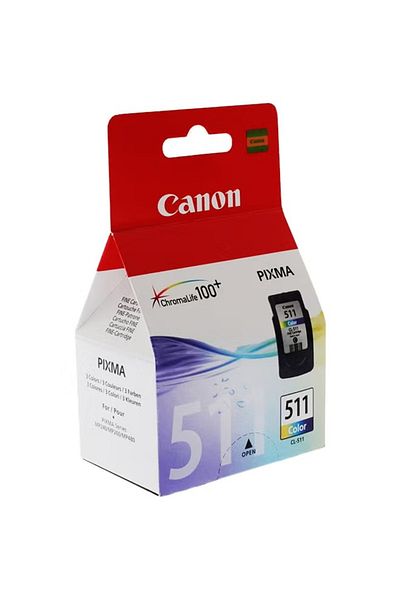 Canon Pixma Chromalite 100 Plus CL-511 Color Ink Cartridge – White/Red Packaging