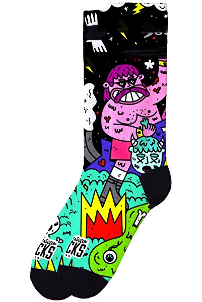 American Socks Șosete Barbarian Mid High Sg