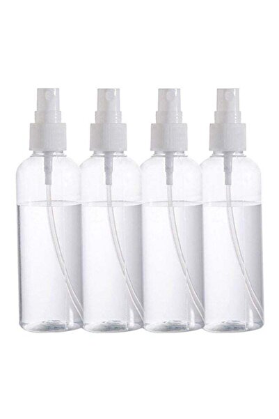 LIXADA عبوة من 4 زجاجات رذاذ فارغة شفافة/بيضاء 22x13x14 سم