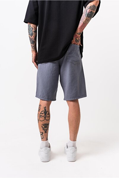 Respire Men's Piece Paint Shorts Smoked