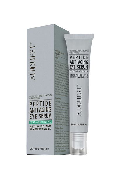 Auquest Anti-Aging Eye Serum, Fast-Absorbing Eye Contour care to Fight Dark Circles, Remove Wrinkles 20g
