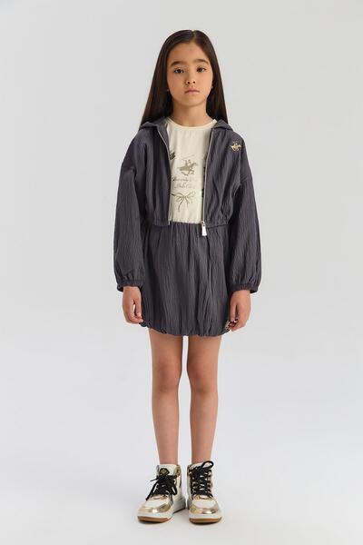 Beverly Hills Polo Club BG Store Kız Çocuk Gri Ceket