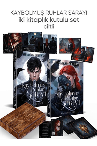 İndigo Kitap Kaybolmuş Ruhlar Sarayı Özel Set (2 Kitap) / Dilara Keskin / İndigo Kitap / 9786255841292