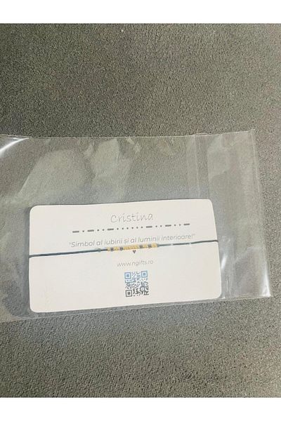 OEM Morse Code Bracelet - Cristina