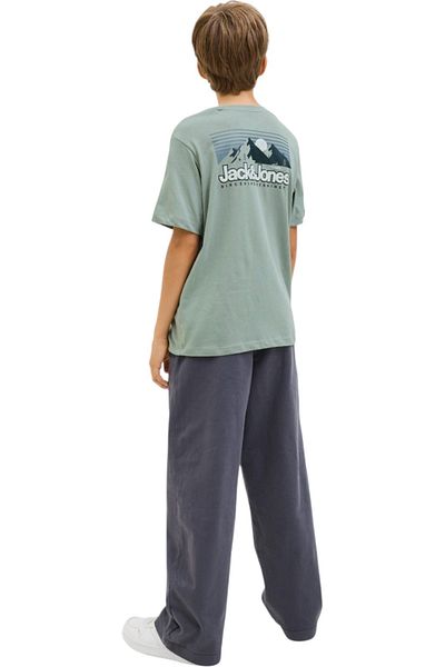 Jack & Jones Tricou JACK &JONES Mine Crew JNR - 12279668-Iceberg Green