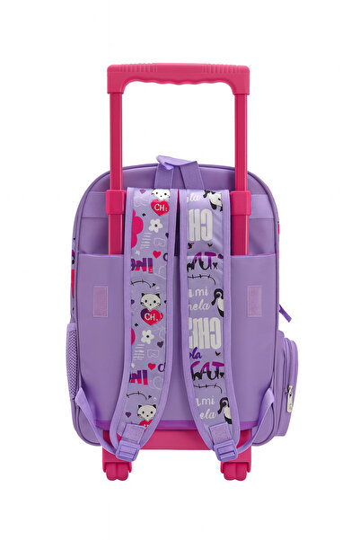 Kids 3Piece School Trolley Backpack Set with Lunch Bag and Pencil Case. Durable, Lightweight