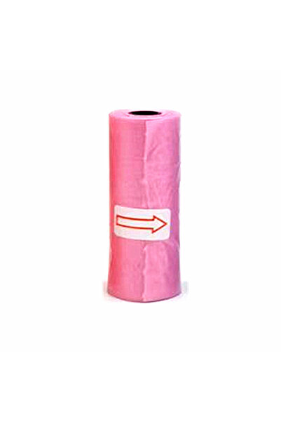Choice23 40 rolls 600 bags Pink Random Color Cartoon Paw Graphic Dog Poop Bag...