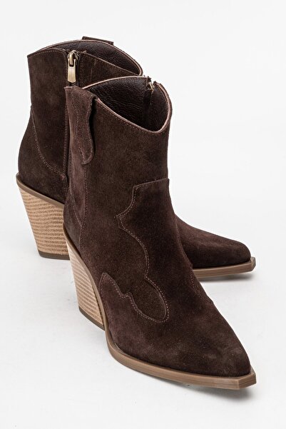 Zeynep Sıradağlı Wemma Kadın Bot Kahve Süet