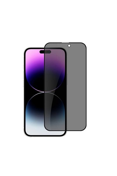 REDz Accessories Folie de confidențialitate Shuijia, sticlă, iPhone 15 Pro Max, protecție 9H, neagră