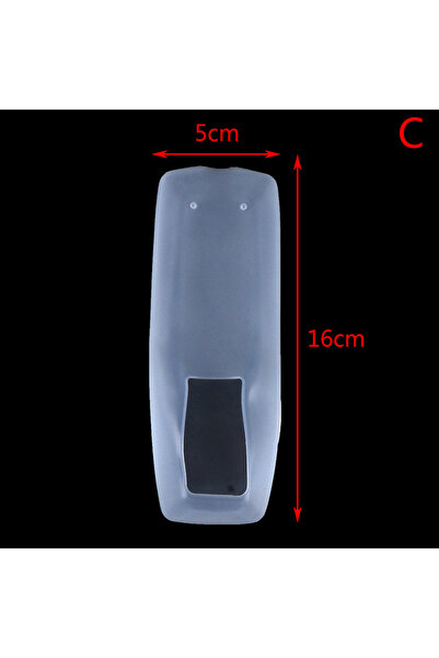 Choice C 1PC Dust Protect Protective Storage Bag Portable Silicone Air Condition Control Case TV Remote Co.