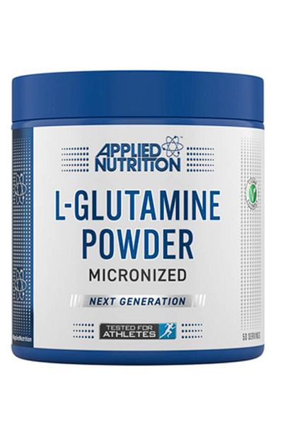 applied nutrition Micronized L-Glutamine Powder, Unflavored, 250g