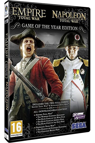 SEGA Empire & Napoleon Total War (GOTY) (Pc Oyun) Steam Hesap