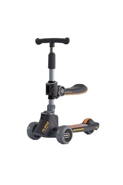 Mixbo 3-In-1 Scooter Mixbo, Adjustable, Detachable Seat, Black
