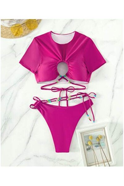 Mixbo Mixbo Two-Piece Swimsuit, Pink Fantasy, size L