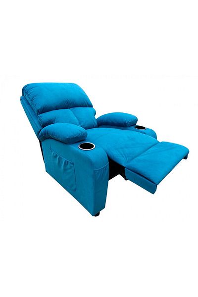 SAHABA Blue Cloud Recliner Chair