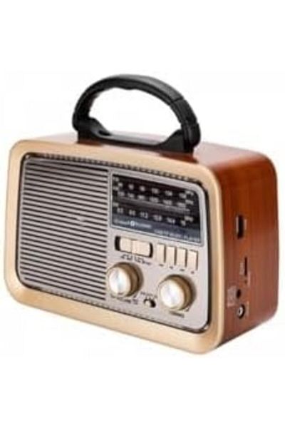 Generic Bluetooth Hi-Fi Speaker with FM/AM/SW Radio, Flashlight, USB/TF Card Slot, AUX Input, Portable Wirel