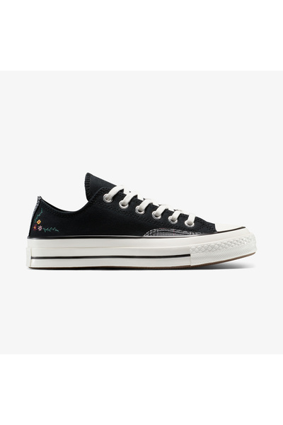 Converse Chuck 70 Varsity Vines Unisex Siyah Sneaker