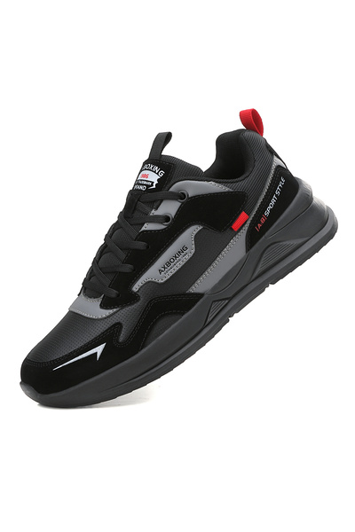 AX Boxing Men's Sports Shoes, Lightweight Foam Sole, Eco-leather, Increased Comfort,