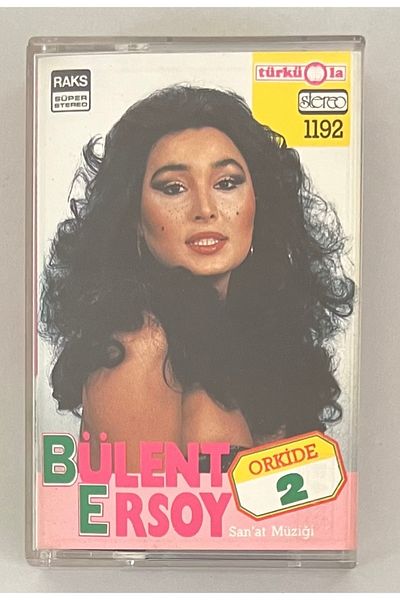 Türküola Plak Bulent Ersoy Orkide 2 Cassette (Original Period Paper Printing Cassette)