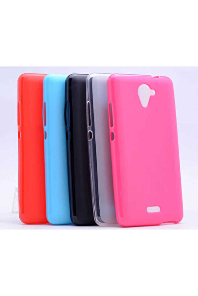 noktaks Casper Via E2 Compatible - Case Transparent Soft Slim Fitt Super Silicone Cover - Pink - T4321