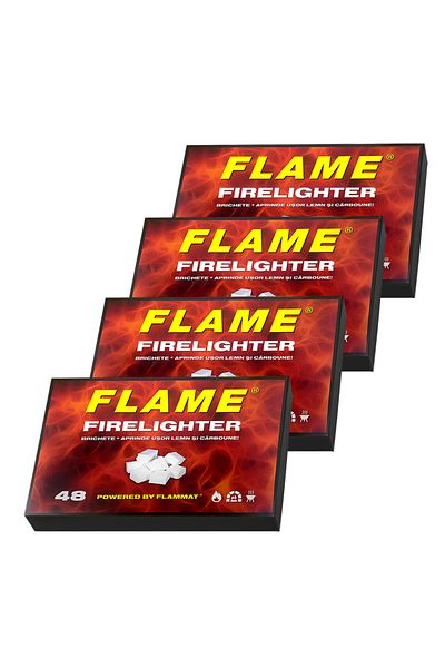 Teno Set of 192 Teno® Fire Starter Cubes, fire starters, fireplaces, stoves, camping, hiking