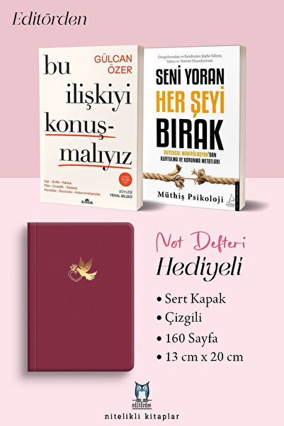 Yüzleşme Yayınları Bu İlişkiyi Konuşmalıyız - Seni Yoran Her Şeyi Bırak/Müthi...