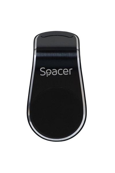 Spacer Magnetic Car Mount SPT-MGN, Dashboard Grill Fixing, 360-Degree Magnetic Phone Holder (Black)
