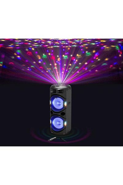 AKAI Sistem Audio DJ-Y5L, 350 W, Bluetooth (Negru)
