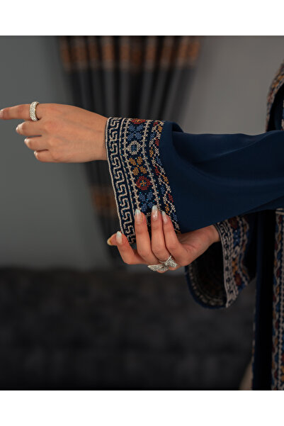 MÜHTEŞEM TEKSTİL Dubai Kumaşı 3'Lü Tesettür Ferace