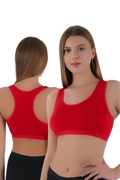 ARMİLLİA DİMODA Women's Thick Strap Unpadded Athlete Crop |   S-M, L-Xl