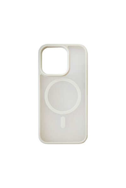 Cellara Capac Protectie Spate Colectia Shade Compatibil Cu iPhone 15 Pro - Alb