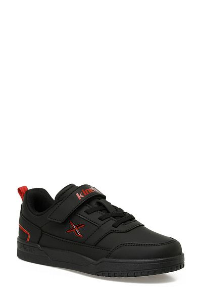 Kinetix Found Pu F 5Pr Black Boy's Sneaker