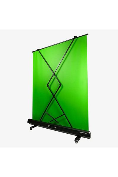Streamplify Green Screen SCREEN-LIFT-L 5 M-GN, Hydraulic Lift, 1.5 x 2m