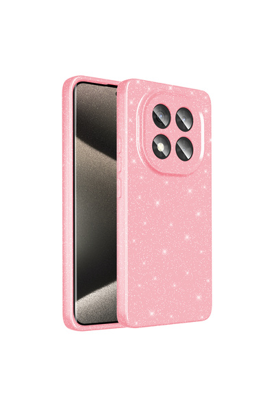 ZM STORE Redmi Note 14 Pro 5g Compatible Case Camera Protected Glittering Lux...