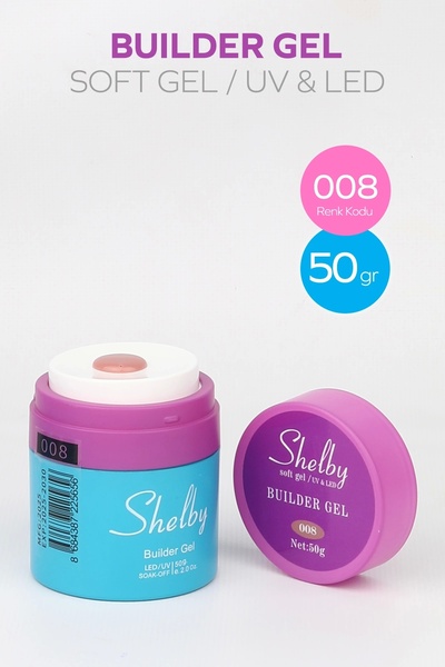 Adornn SHELBY 08 - 50 Gr. POMPALI SOFT BUILDER GEL