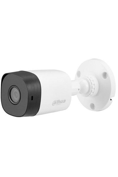 DAHUA Cameră video de supraveghere pentru exterior HAC-B1A21-0360B, 2 MP, IR 20 m, 3.6 mm (Alb)