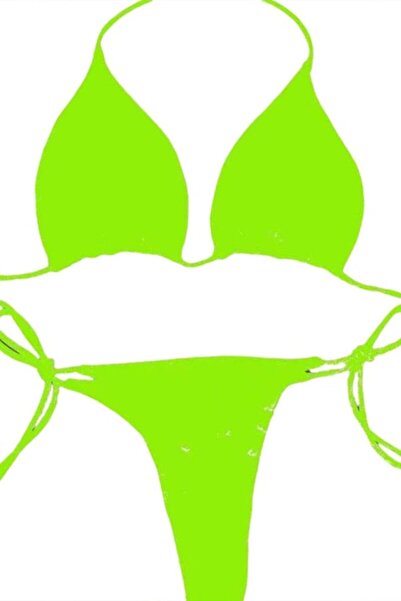 Mixbo Two-Piece Swimsuit Mixbo, Neon Green, S