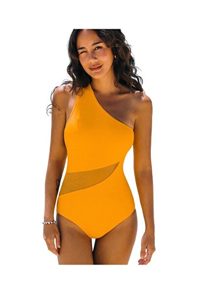 Mixbo Costum de Baie Intreg Mixbo, Elegance Yellow, marime M