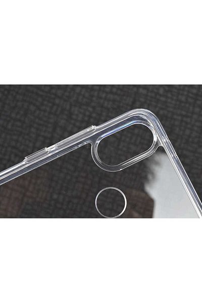 kilifone Xiaomi Mi 6X Compatible - Case Transparent Hard Protective Gard Silicone - Transparent - T10766