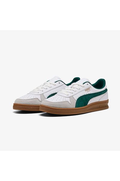 Puma Indoor Unisex White Sports Shoes