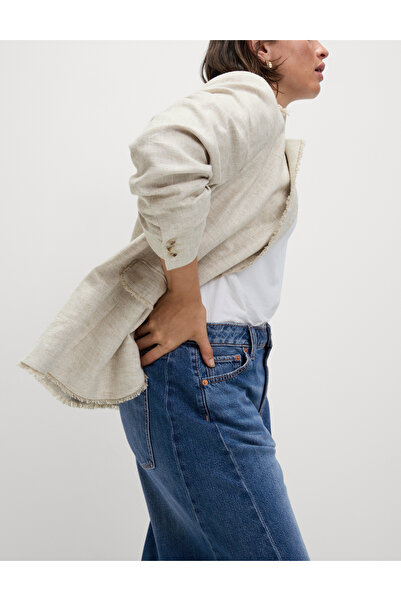 Marks & Spencer Orta Bel Barrel Paça Jean