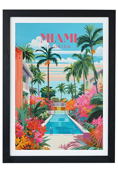 gxe.art Travel Seri-E Μιάμι |   Καφετέρια Σαλόνι Σαλόνι |   Εικονογράφηση αφί...