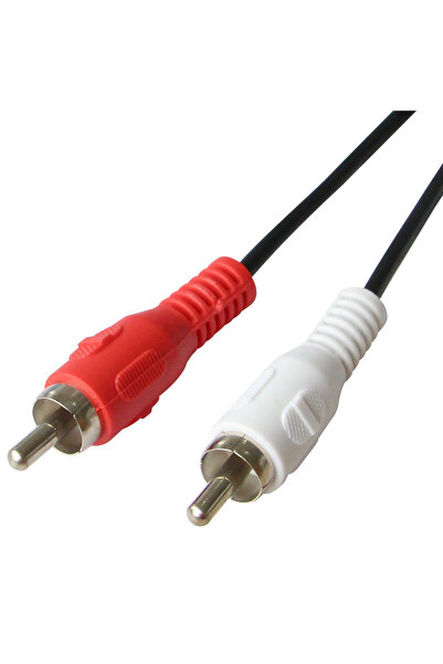 Poss Audio cable 2 x RCA PSAUD14, 3 m, Black